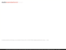 Tablet Screenshot of lucianobertoncini.com